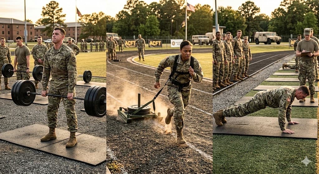 Army fitness test exemption for body fat standards: ACFT 540 and AFT 465 waivers under AR 600-9 (AI-Generated Image)