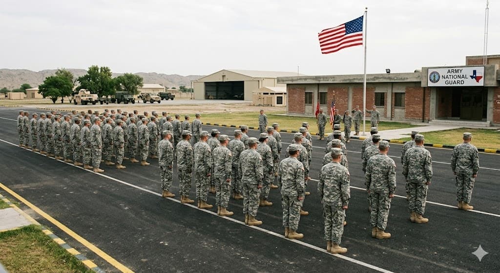 Army National Guard readiness: AR 600-9 height and weight standards and formation (AI-Generated Image)