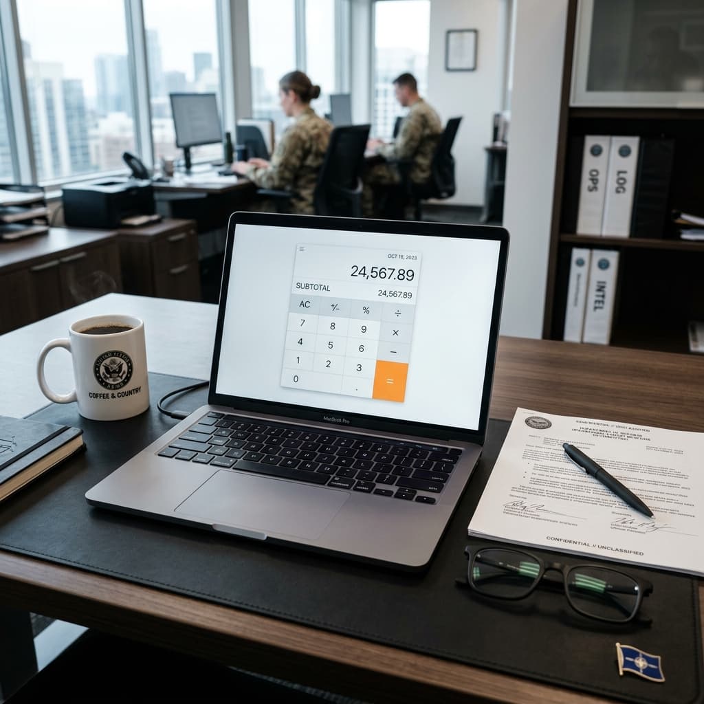 Official AR 600-9 Army body fat calculator checking standards (AI-Generated Image)