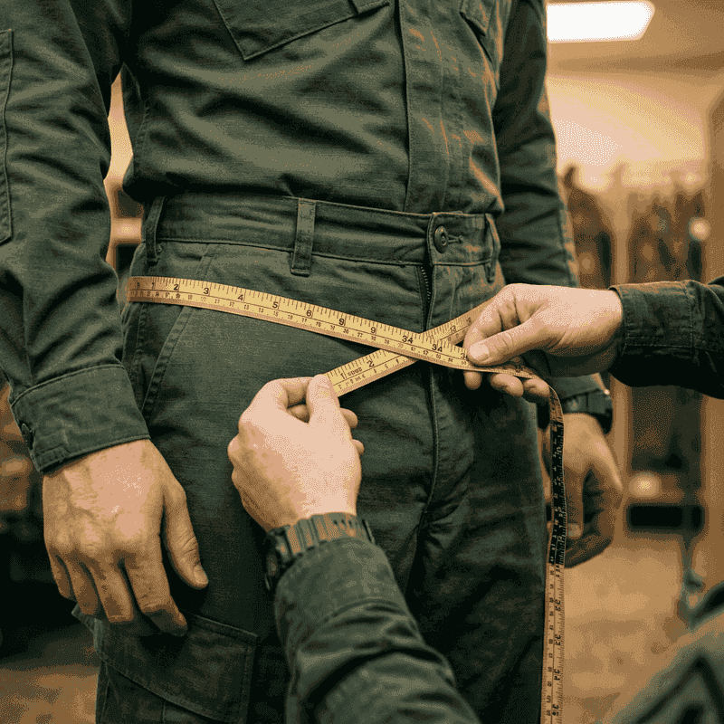 Fiberglass body tape measure suitable for the Army WHtR standard